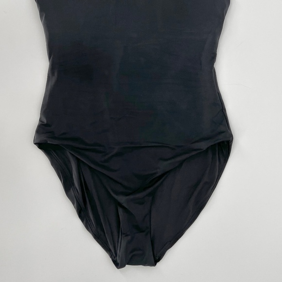 NWT Andie Swim Black Women's One Piece Halter Swimsuit Size Medium - Picture 4 of 14